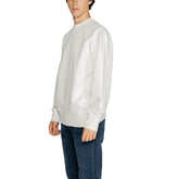 Sweat-shirt Calvin Klein pour homme blanc